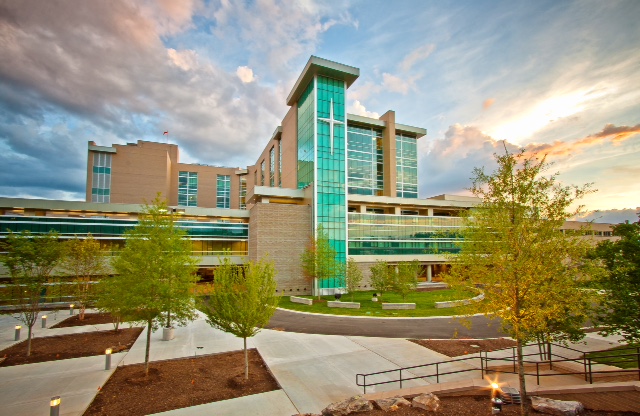 hospital building - Guerry Heart and Vascular Center